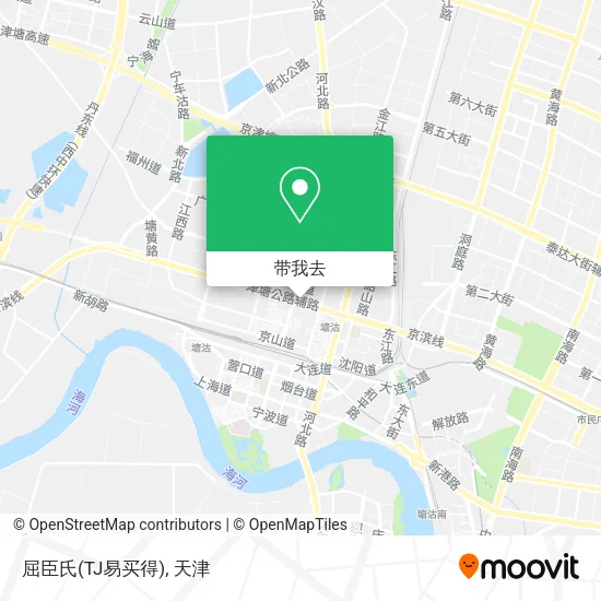 屈臣氏(TJ易买得)地图