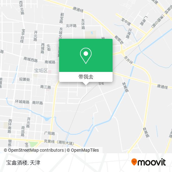宝鑫酒楼地图