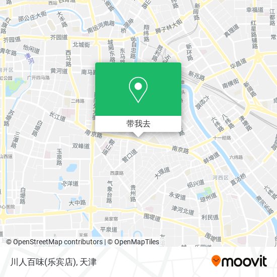 川人百味(乐宾店)地图