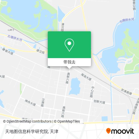 天地图信息科学研究院地图