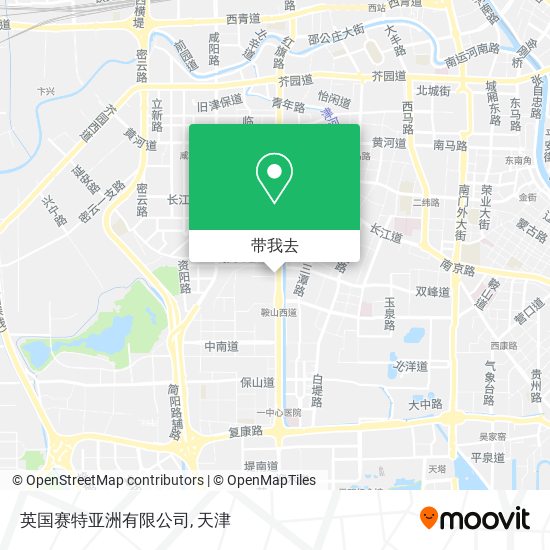 英国赛特亚洲有限公司地图