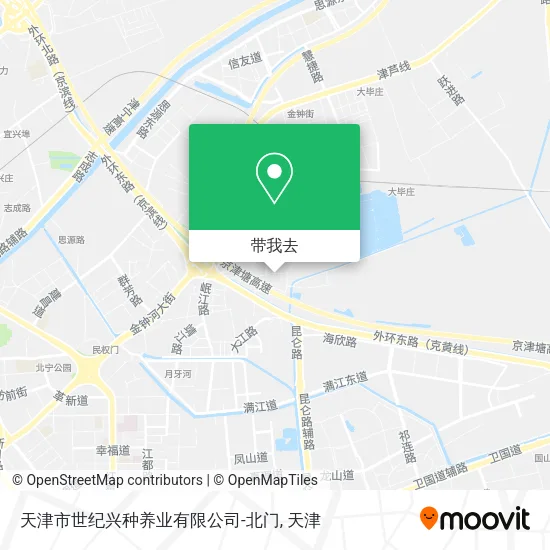 天津市世纪兴种养业有限公司-北门地图