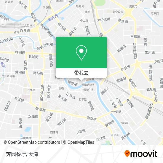 芳园餐厅地图