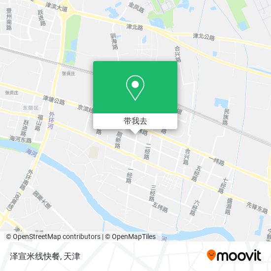 泽宣米线快餐地图