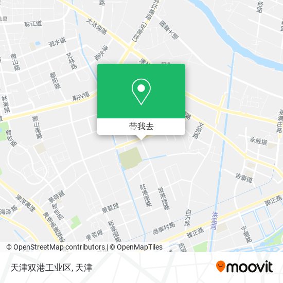 天津双港工业区地图