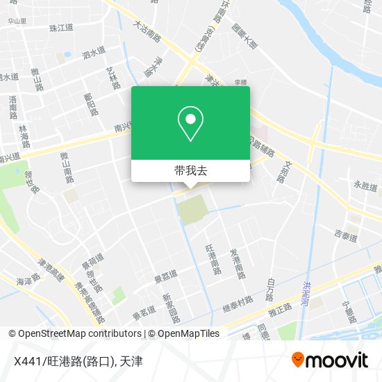 X441/旺港路(路口)地图