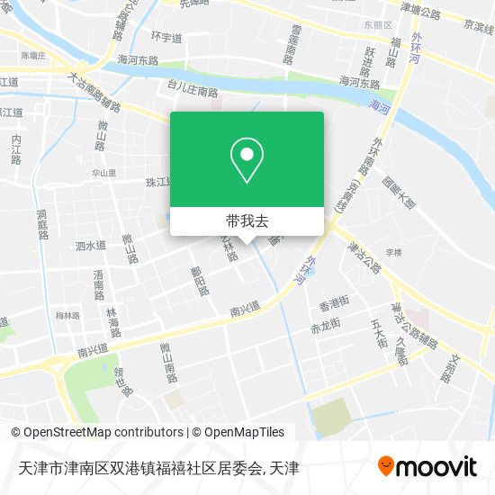 天津市津南区双港镇福禧社区居委会地图