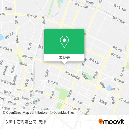 东疆中石海运公司地图