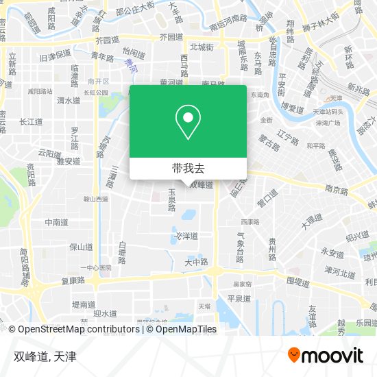 双峰道地图