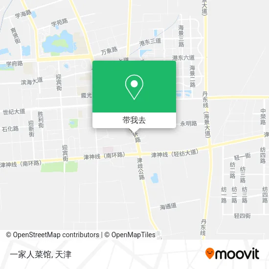 一家人菜馆地图