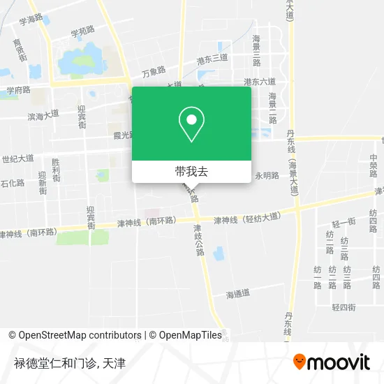 禄德堂仁和门诊地图