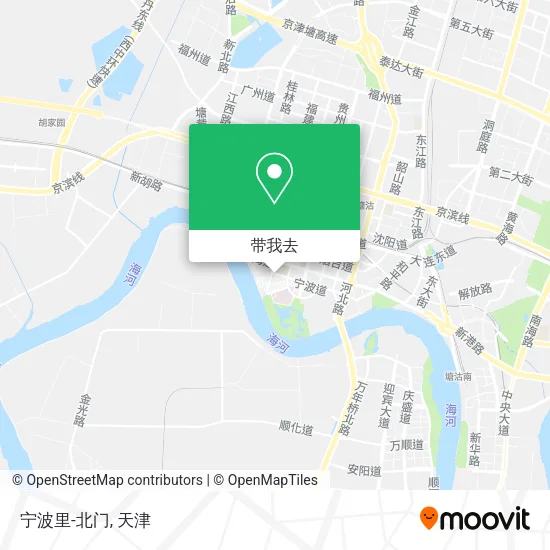 宁波里-北门地图