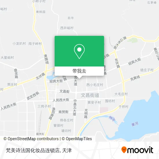 梵美诗法国化妆品连锁店地图
