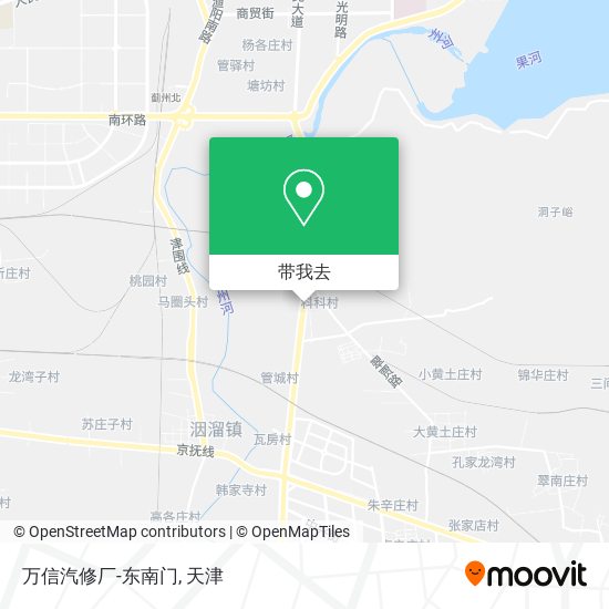 万信汽修厂-东南门地图
