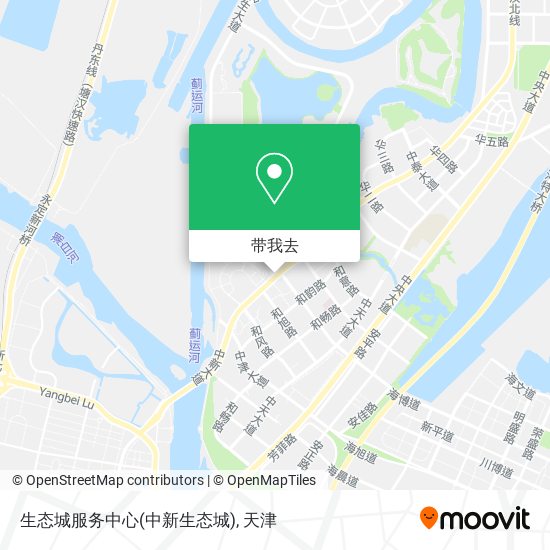 生态城服务中心(中新生态城)地图
