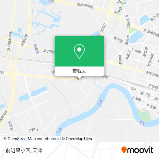 前进里小区地图
