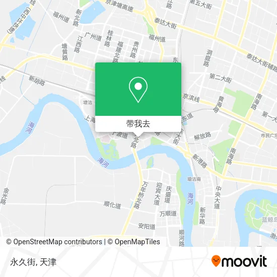 永久街地图