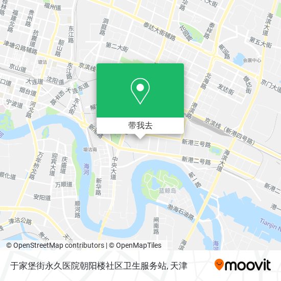 于家堡街永久医院朝阳楼社区卫生服务站地图