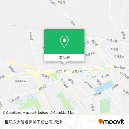 世纪东大管道穿越工程公司地图
