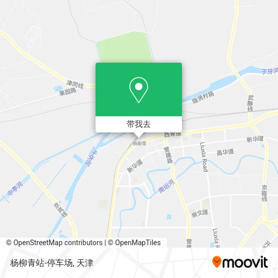 杨柳青站-停车场地图