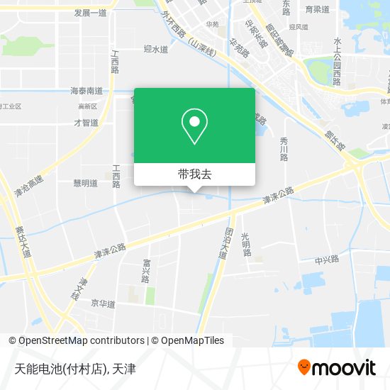 天能电池(付村店)地图