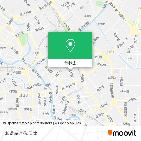 和谐保健品地图
