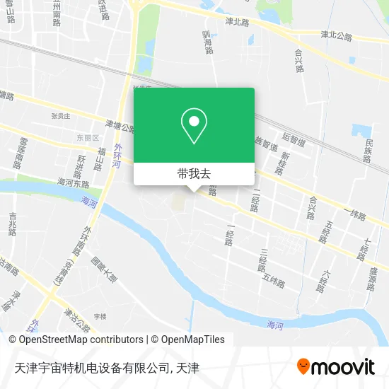 天津宇宙特机电设备有限公司地图