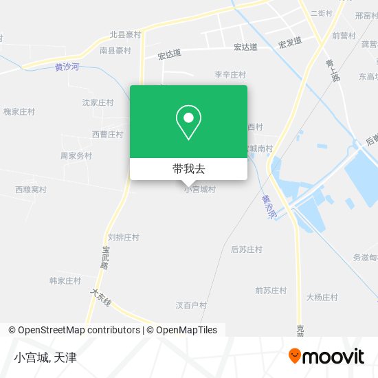 小宫城地图
