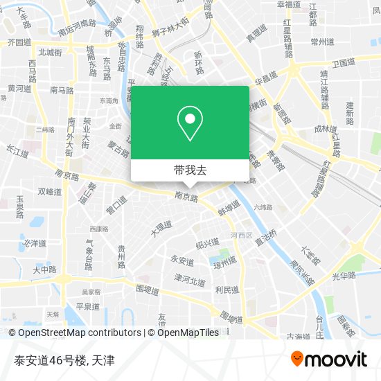 泰安道46号楼地图