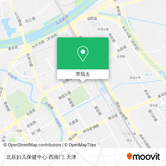 北辰妇儿保健中心-西南门地图