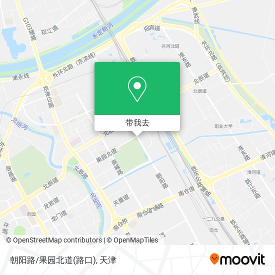 朝阳路/果园北道(路口)地图