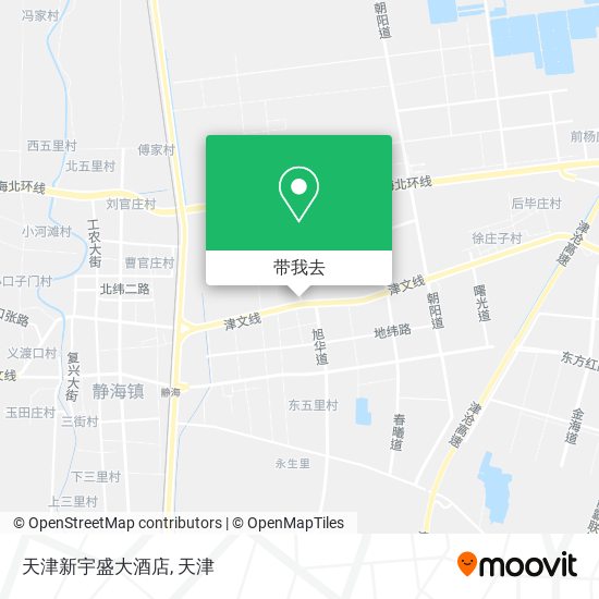 天津新宇盛大酒店地图