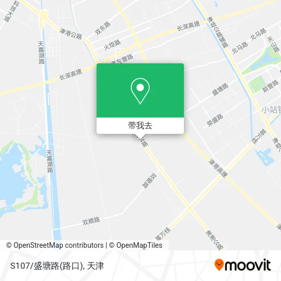 S107/盛塘路(路口)地图