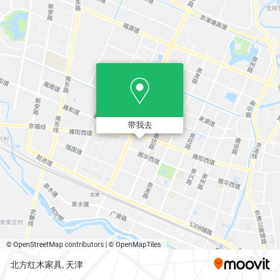 北方红木家具地图