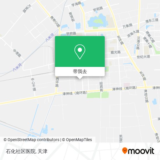 石化社区医院地图