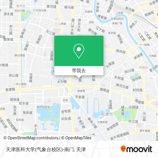 天津医科大学(气象台校区)-南门地图