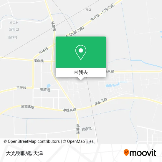 大光明眼镜地图
