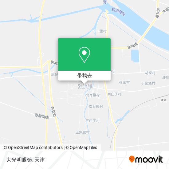 大光明眼镜地图