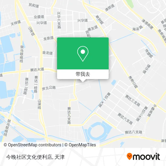 今晚社区文化便利店地图
