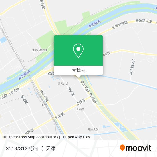 S113/S127(路口)地图