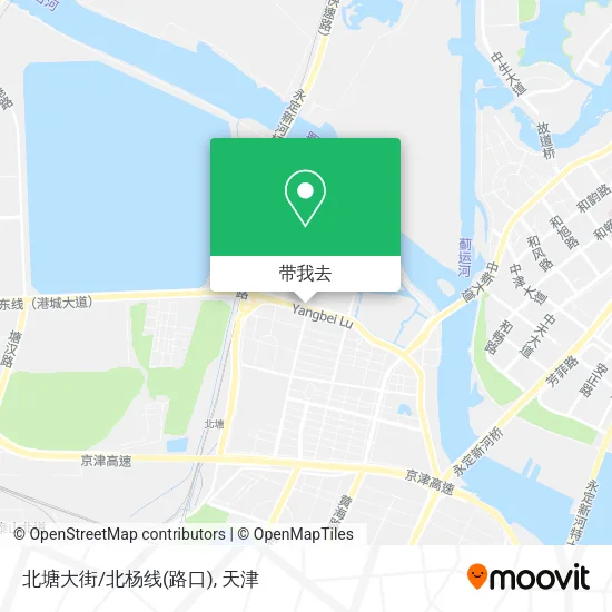 北塘大街/北杨线(路口)地图