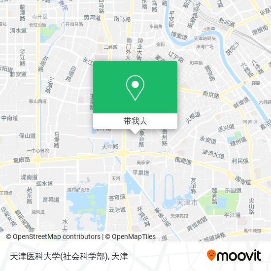 天津医科大学(社会科学部)地图