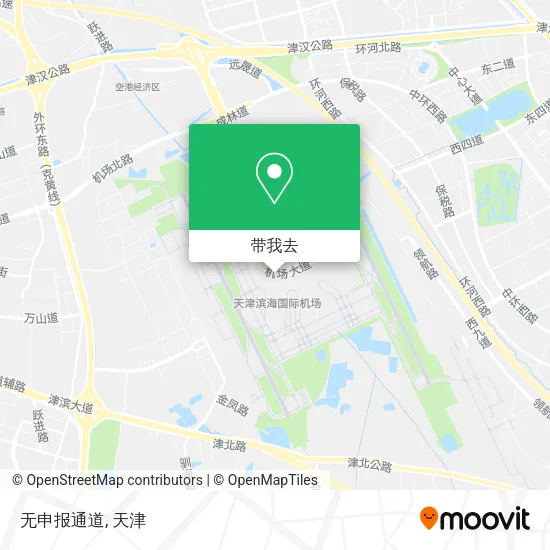无申报通道地图