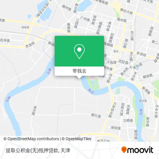 提取公积金(无)抵押贷款地图