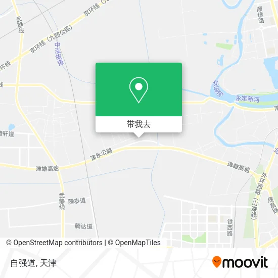 自强道地图