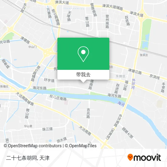 二十七条胡同地图