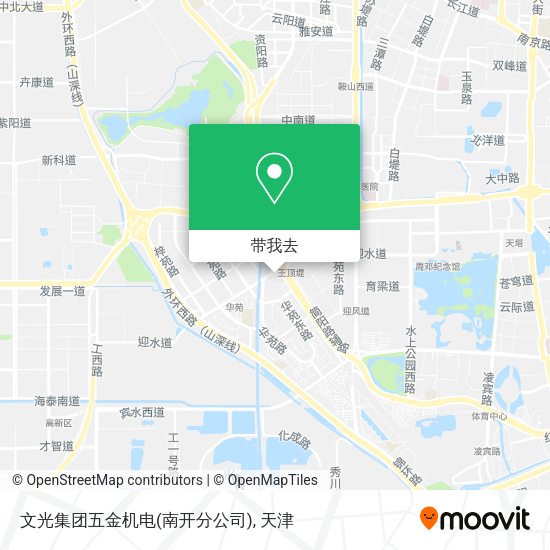 文光集团五金机电(南开分公司)地图