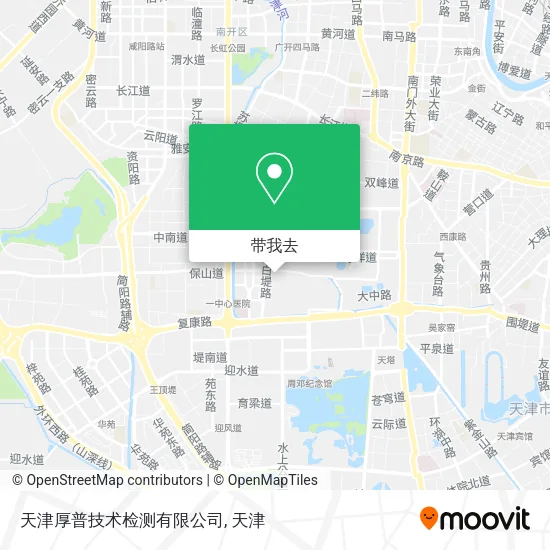 天津厚普技术检测有限公司地图