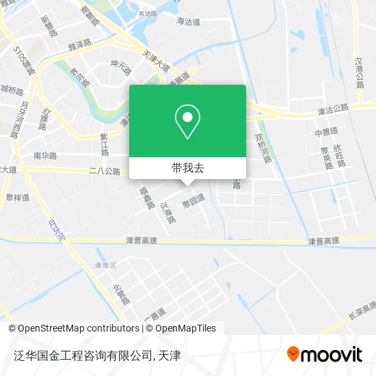 泛华国金工程咨询有限公司地图