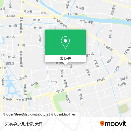 灭易学少儿托管地图